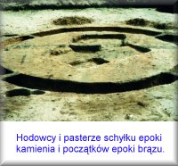 Hodowcy i pasterze schyku epoki kamienia i pocztkw epoki brzu.