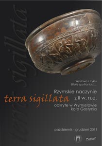 Rzymskie naczynie terra sigillata z II w. n.e. odkryte w Wymysowie koo Gostynia