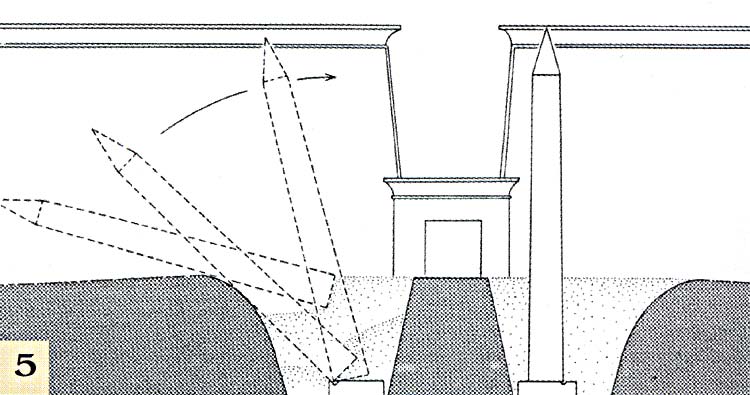 Obelisk faraona Ramzesa II na dziedzicu Muzeum